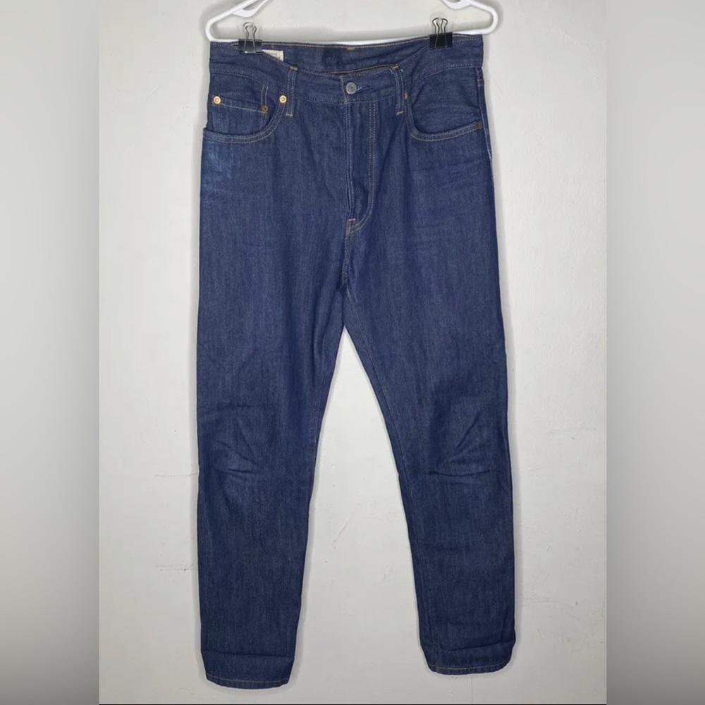 Levis 501 Premium Button Fly Dark Wash Jeans Size W29 L32